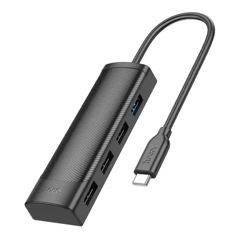 techplus Hoco USB-C to USB-A 4 in 1 USB Expansion Hub 5Gbps (HB41) Hoco USB-C to USB-A 4 in 1 USB Expansion Hub 5Gbps (HB41)...