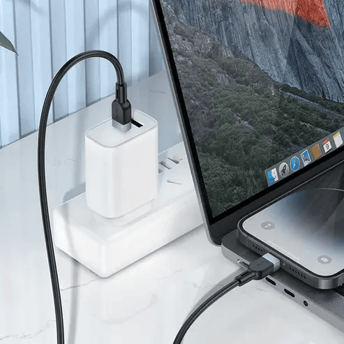 BroDeals USB Charging Cable 27W PD Silicon Super Fast Charging Cable - Lightning to Type C (X109) 3 Meter 27W PD Silicon Super Fast Charging Cable - Lightning to Type C (X109) 3 Meter