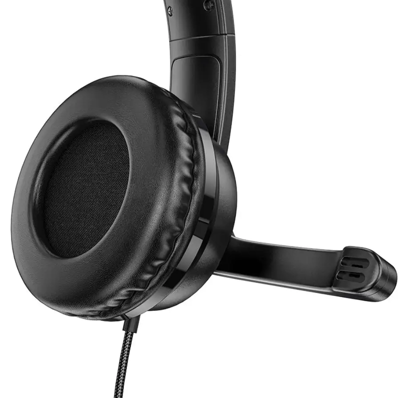 Hoco W103 Magic Tour Wired Headphones with Omnidirectional Microphone by techplus