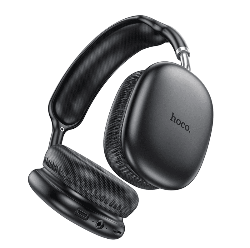 techplus Premium Bluetooth Headphones | 45-Hour Playback and Lightweight Design (W35 Air) – Black Premium Bluetooth Headphones | 45-Hour Playback and Lightweight Design (W35 Air) – Black