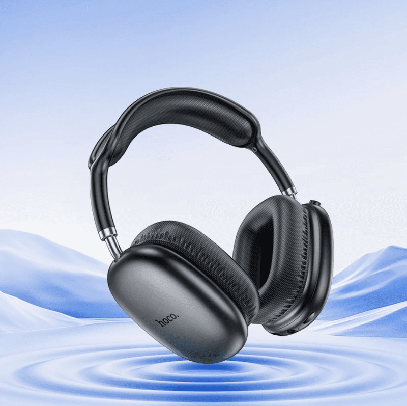 techplus Premium Bluetooth Headphones | 45-Hour Playback and Lightweight Design (W35 Air) – Black Premium Bluetooth Headphones | 45-Hour Playback and Lightweight Design (W35 Air) – Black