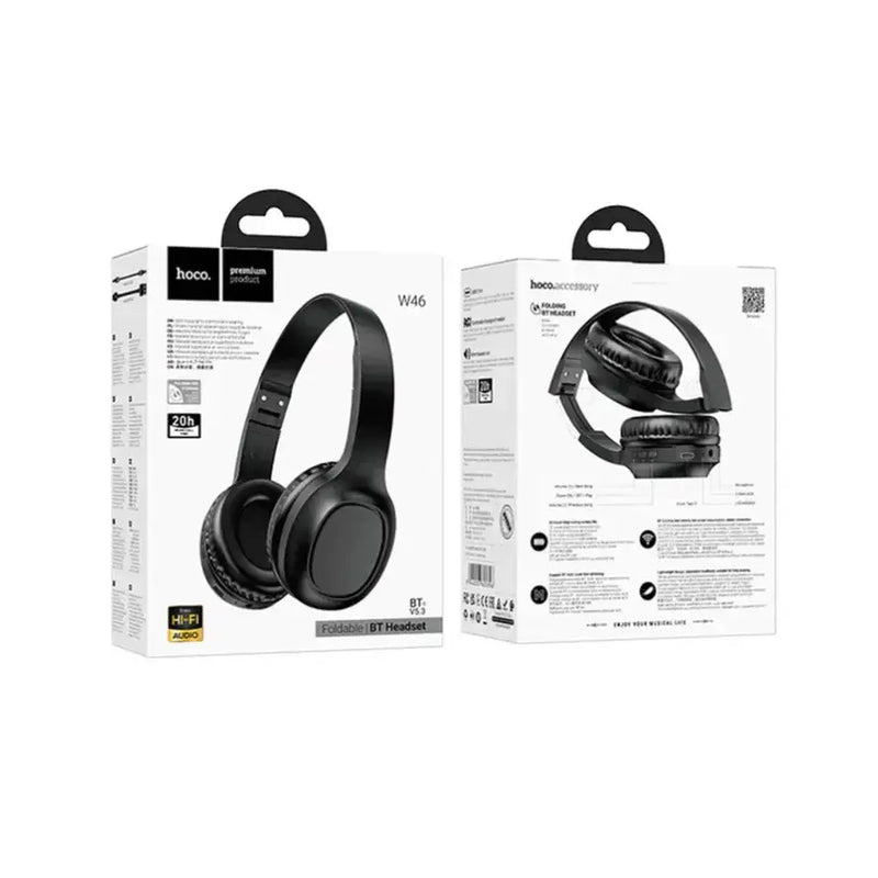 techplus Hoco W46 Bluetooth Headset NZ – Wireless Headphone Hoco W46 Bluetooth Headset NZ – Wireless Headphone