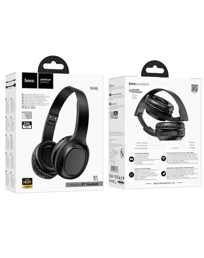 Hoco W46 Bluetooth Headset NZ – Wireless Headphone by techplus