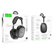techplus Premium Bluetooth Headphones with ANC | 90-Hour Battery and AUX Connectivity (W55 PLUS) - Black Premium Bluetooth Headphones with ANC | 90-Hour Battery and AUX Connectivity (W55 PLUS) - Black