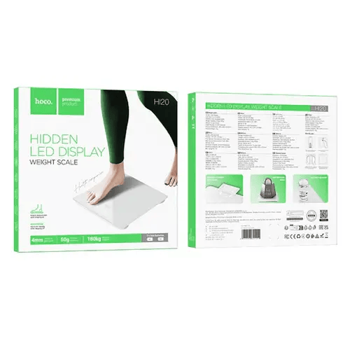 BroDeals Weight Scale Digital Weight Scale w/ LED Display, Ultra Thin Digital Weight Scale w/ LED Display, Ultra Thin
