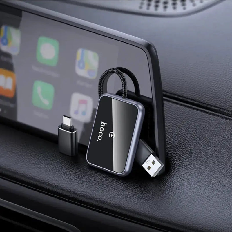 techplus Screen protector Hoco Wireless CarPlay Adapter USB-A USB-C Converter (HU1) Hoco Wireless CarPlay Adapter USB-A USB-C Converter (HU1)...