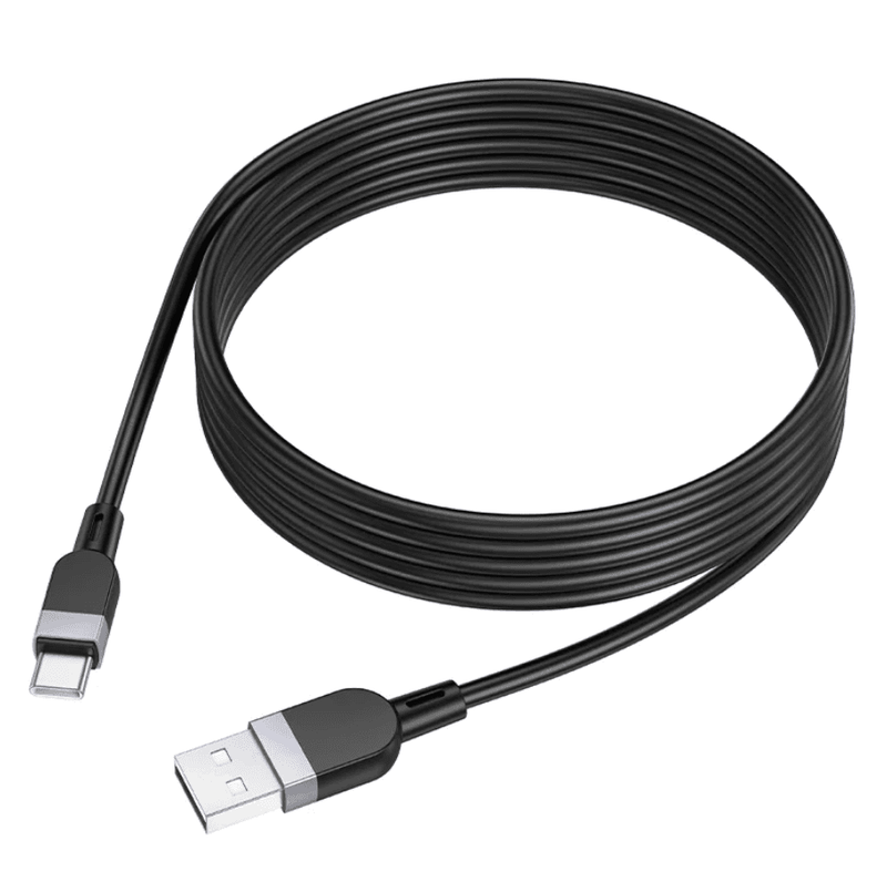 techplus USB-A to USB-C Fast Charging Data Cable | 3A | 2 Meters (X109) USB-A to USB-C Fast Charging Data Cable | 3A | 2 Meters (X109)