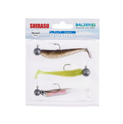 Balzer Fishing Lures Holo Yoko, Akiri Worm, Waggle Shad Set Holo Yoko, Akiri Worm, Waggle Shad Set