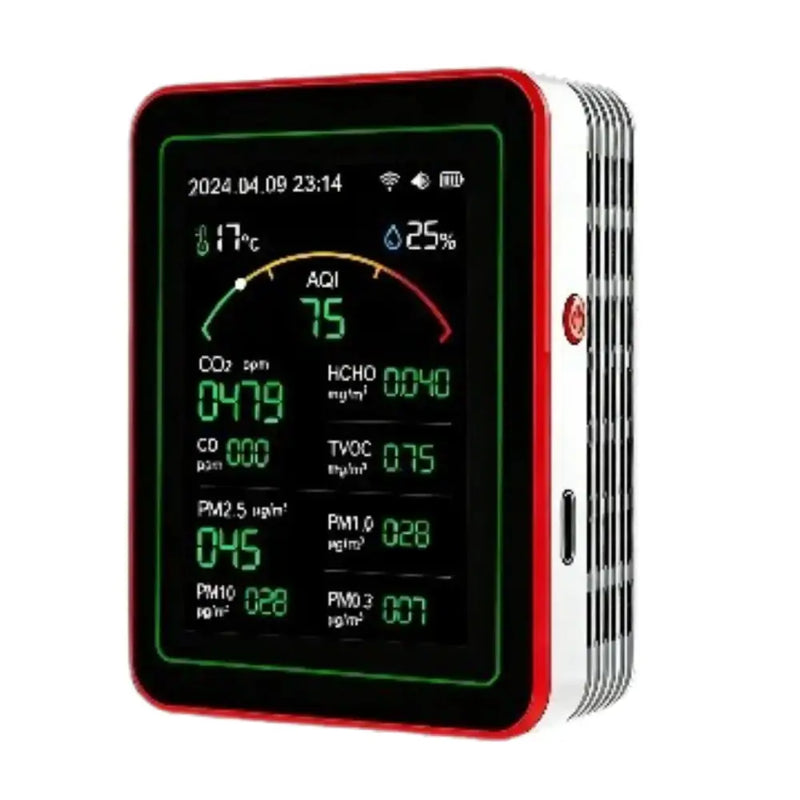 Home Air Quality Monitor – 15-in-1 Gas Detector by Habicare