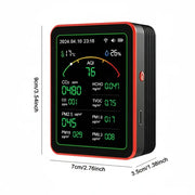 Home Air Quality Monitor – 15-in-1 Gas Detector by Habicare