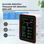 Home Air Quality Monitor – 15-in-1 Gas Detector by Habicare