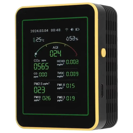 Home Air Quality Monitor – 15-in-1 Gas Detector by Habicare