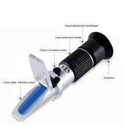 Honey Handheld Refractometer Brix 58–90% Sugar Meter by Habicare