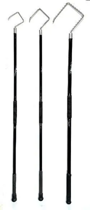 Hook Em Cast Diamond Fixed Gaff Range - 90cm 1.2m 1.5m Handle Lengths