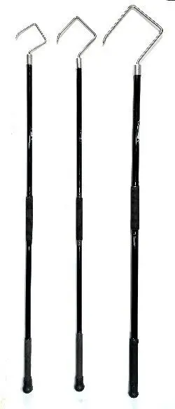 Hook Em Cast Diamond Fixed Gaff Range - 90cm 1.2m 1.5m Handle Lengths