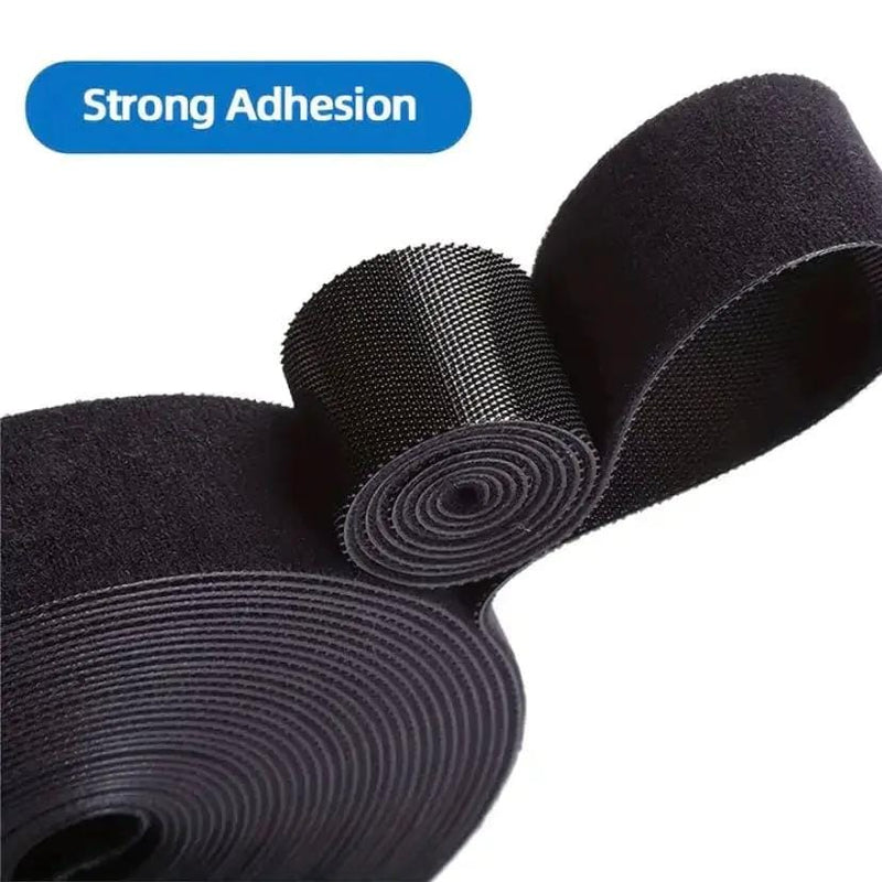 9eight5 Tools & Models Hook & Loop Cable Tape - Black (5m) Hook & Loop Cable Tape - Black (5m)