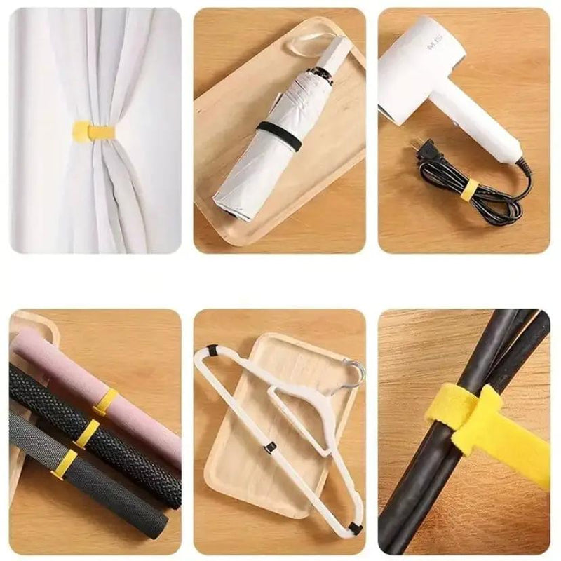9eight5 Tools & Models Hook & Loop Cable Tape - (Pack of 6 / 1m each) Hook & Loop Cable Tape - (Pack of 6 / 1m each)