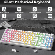 Hot-Swap RGB Mechanical Gaming Keyboard (different models available) by Habicare