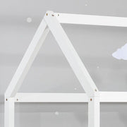 'Hannigan' Kid Bed Frame White Single by sue-e furniture