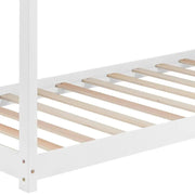 'Hannigan' Kid Bed Frame White Single by sue-e furniture