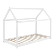 'Hannigan' Kid Bed Frame White Single by sue-e furniture