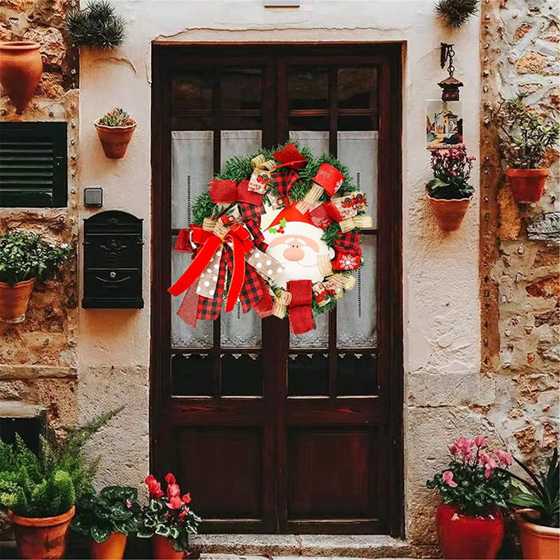 38cm Christmas Wreath Decoration by salelink.co.nz