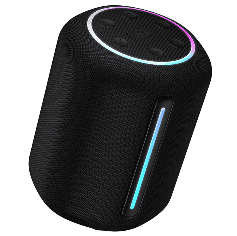 techplus Premium Bluetooth Speaker with 20W Output | Dynamic LED Lights and Deep Bass (HT3) Premium Bluetooth Speaker with 20W Output | Dynamic LED Lights and Deep Bass (HT3)