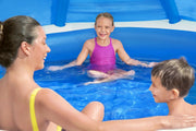 Bestway 241x 241x140CM Inflatable Swim Center Family Pool with Sunshade by salelink.co.nz