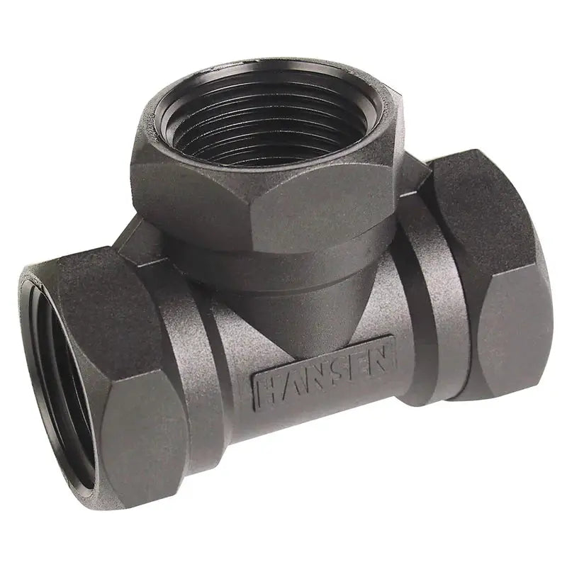 Hansen Threaded Tee – All Ends Female BSPT by Filtration Station NZ