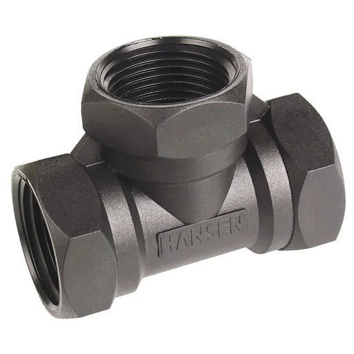 Hansen Threaded Tee – All Ends Female BSPT by Filtration Station NZ