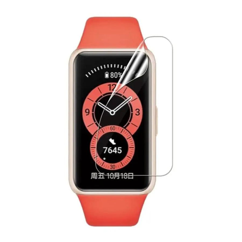 Hydrogel Screen Protectors for Huawei Band 6 (Pack of 6) by That Watch Shop