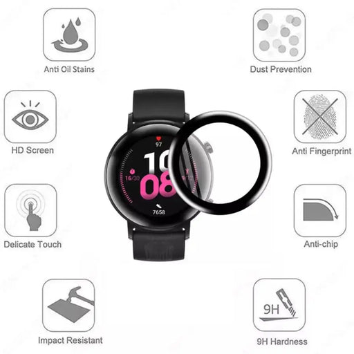 Screen Protectors for Huawei GT 2 (42mm) (Pack of 5) by Habicare