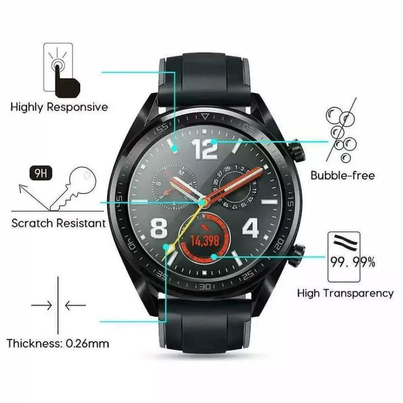 Screen Protectors for Huawei GT 2 (46mm) (Pack of 4) by That Watch Shop
