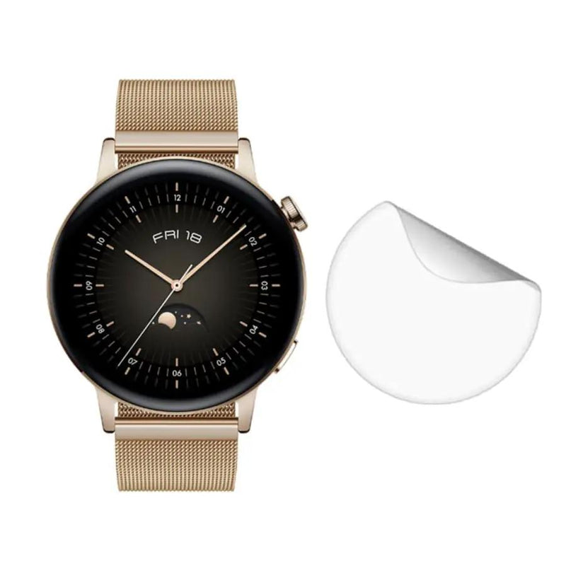Hydrogel Screen Protectors for Huawei GT3 (42mm) (Pack of 6) by That Watch Shop