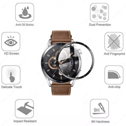 That Watch Shop Watch Screen Protector Screen Protectors for Huawei GT3 (46mm) (Pack of 4) Screen Protectors for Huawei GT3 (46mm) (Pack of 4)