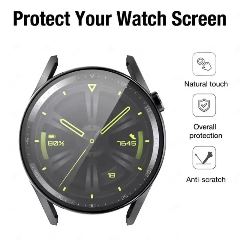 Protective Case for Huawei GT3 Pro (46mm) (Black) by Habicare