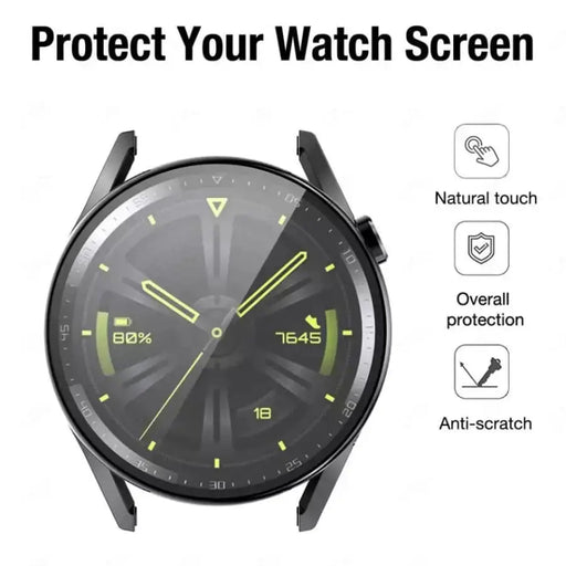 Protective Case for Huawei GT3 Pro (46mm) (Black) by Habicare