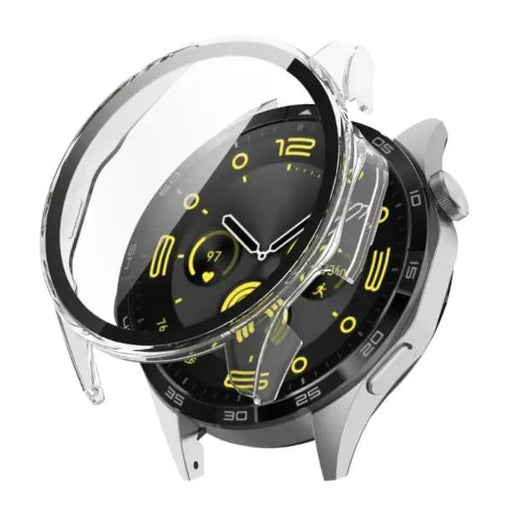 Protective Case for Huawei GT4 (46mm) (Clear with stripe) by That Watch Shop