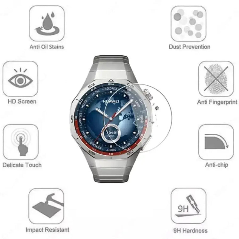Screen Protectors for Huawei GT5 (41mm) (Pack of 5) by Habicare