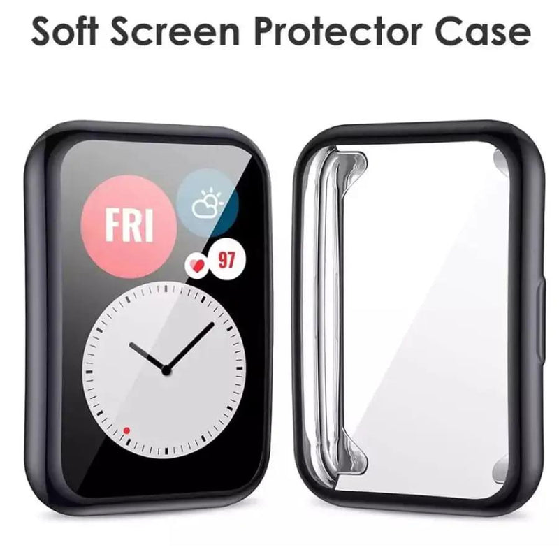 Protective Case for Huawei Watch Fit 2 (Black) by That Watch Shop