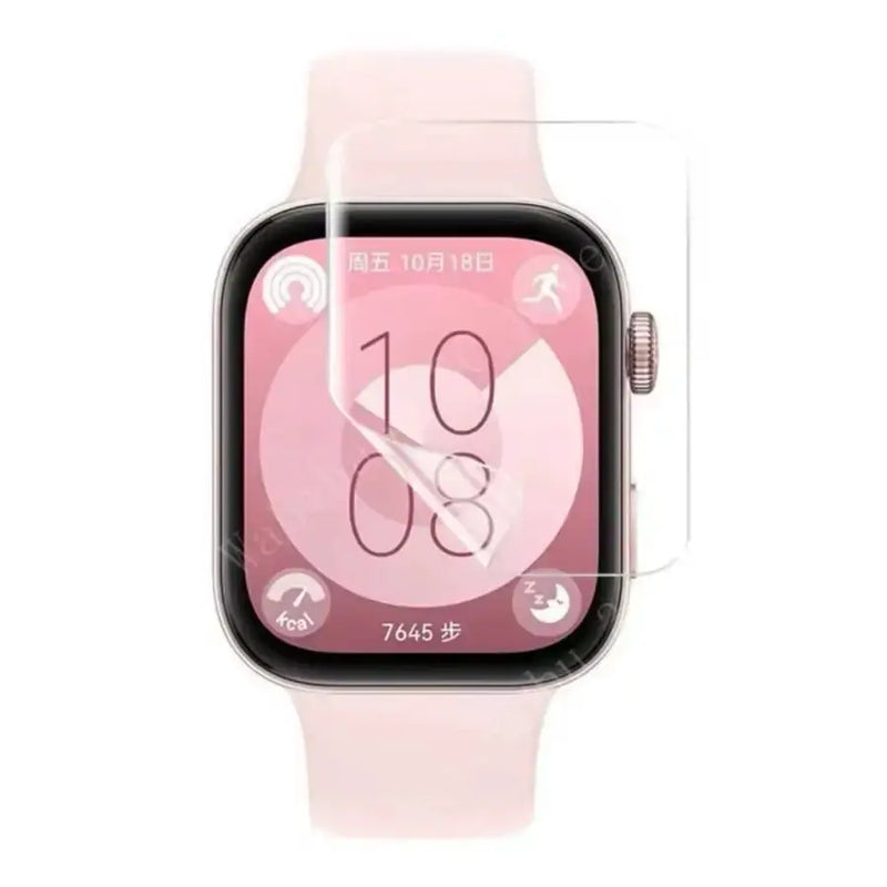 Hydrogel Screen Protectors for Huawei Watch Fit 3 (Pack of 5) by Habicare