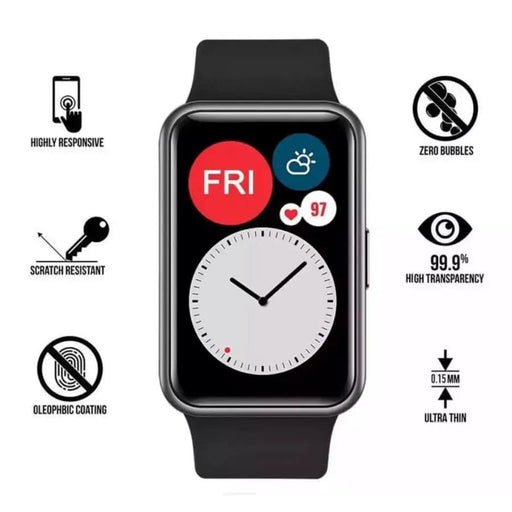 That Watch Shop Watch Screen Protector Screen Protectors for Huawei Watch Fit (Pack of 4) Screen Protectors for Huawei Watch Fit (Pack of 4)