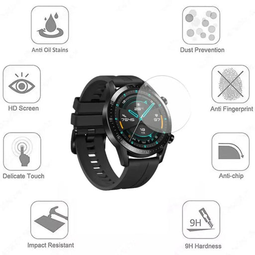 Screen Protectors for Huawei Watch GT (42mm) (Pack of 2) by That Watch Shop