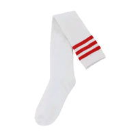 Striped Over-the-Knee Socks for Women - College Style Knee-High Fashion Socks by Mead's Supply & Equipment Outfitters limited