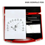 HUK Dimple Pin Impressioning Set With Protection Case by Habicare