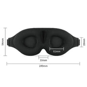 Travel Sleep Eye Mask 3D Memory Foam Padded Light Sleeping Blindfold by salelink.co.nz