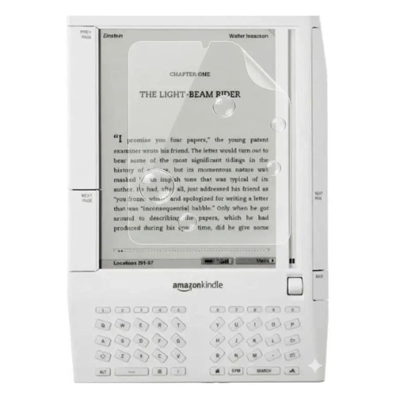 9eight5 Screen protector Hydrogel Screen Protector for Kindle (1st Generation) Hydrogel Screen Protector for Kindle (1st Generation)