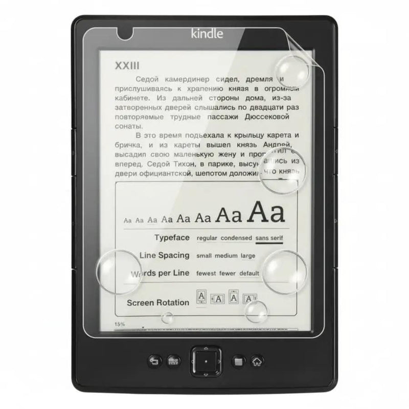 9eight5 Screen protector Hydrogel Screen Protector for Kindle 5 Hydrogel Screen Protector for Kindle 5