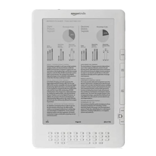 9eight5 Screen protector Hydrogel Screen Protector for Kindle DX Hydrogel Screen Protector for Kindle DX