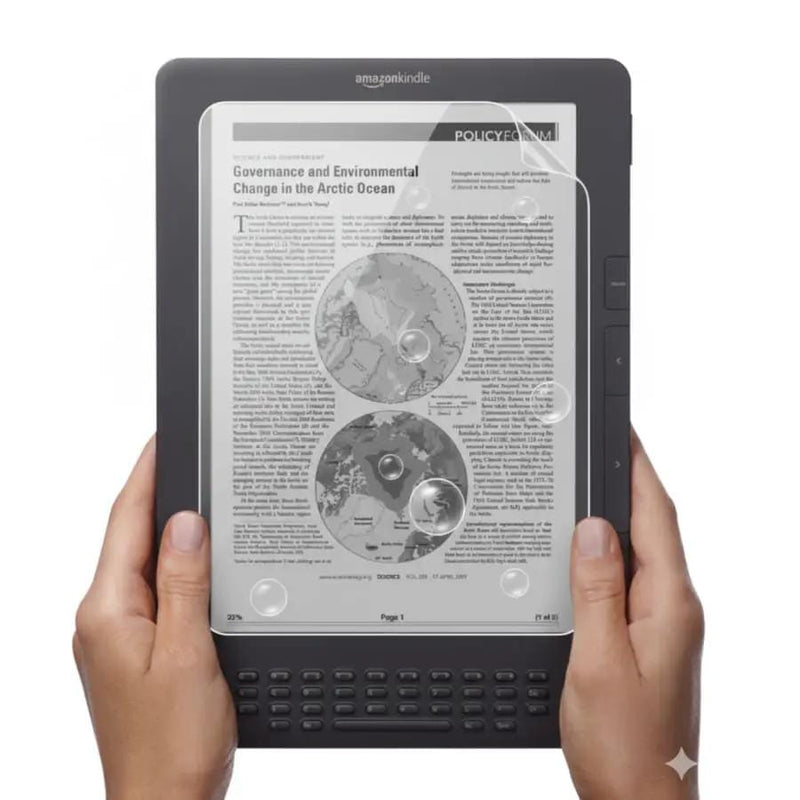 9eight5 Screen protector Hydrogel Screen Protector for Kindle DX Graphite Hydrogel Screen Protector for Kindle DX Graphite
